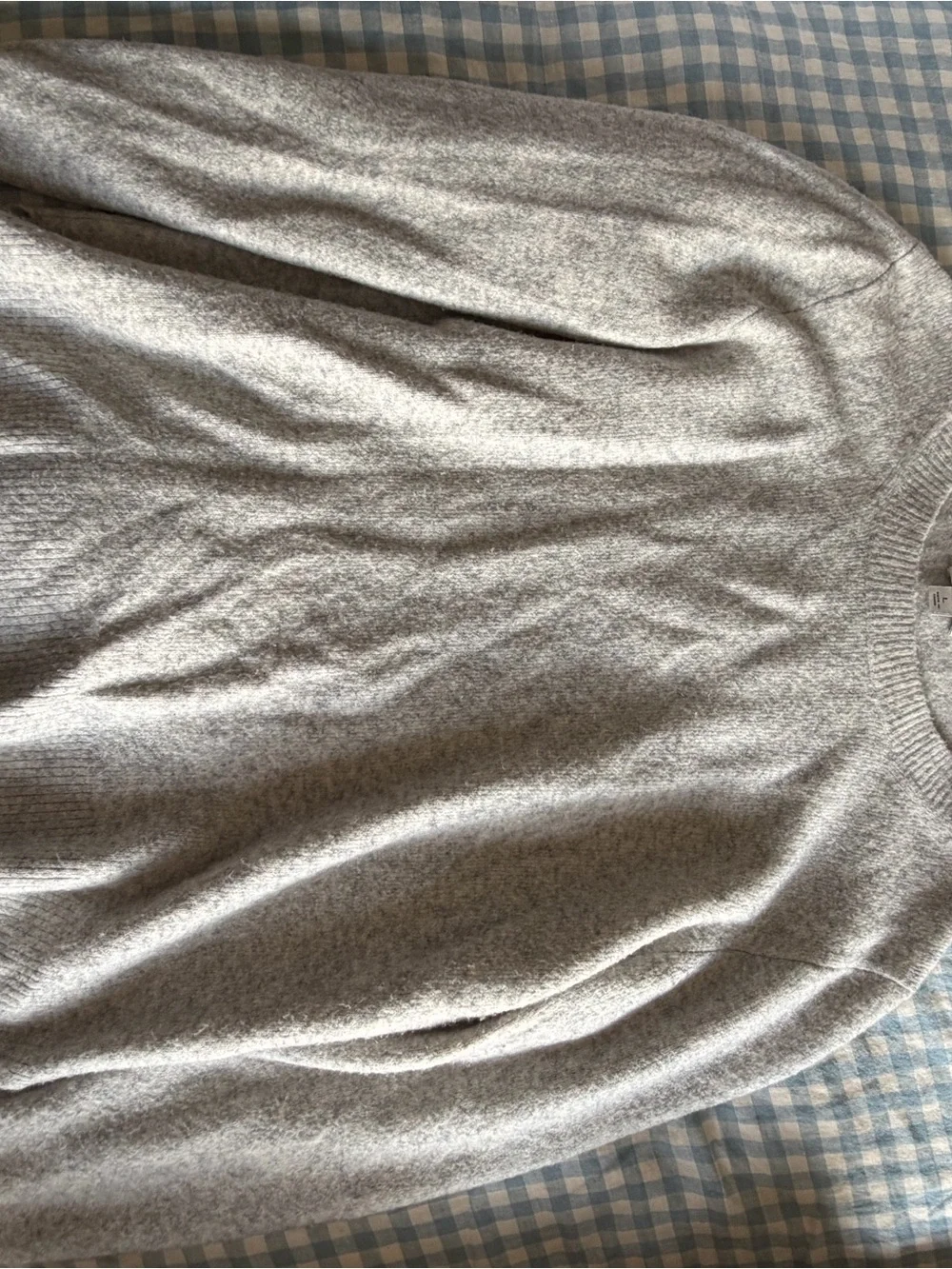 J. Crew Women's Crewneck Sweater in Heather Gray